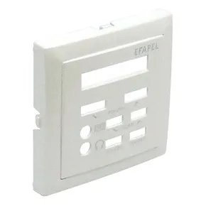 Efapel 90709 TGE Лицевая панель для одноканального модуля управления с FM-тюнером и будильником, лед Efapel 90709 TGE