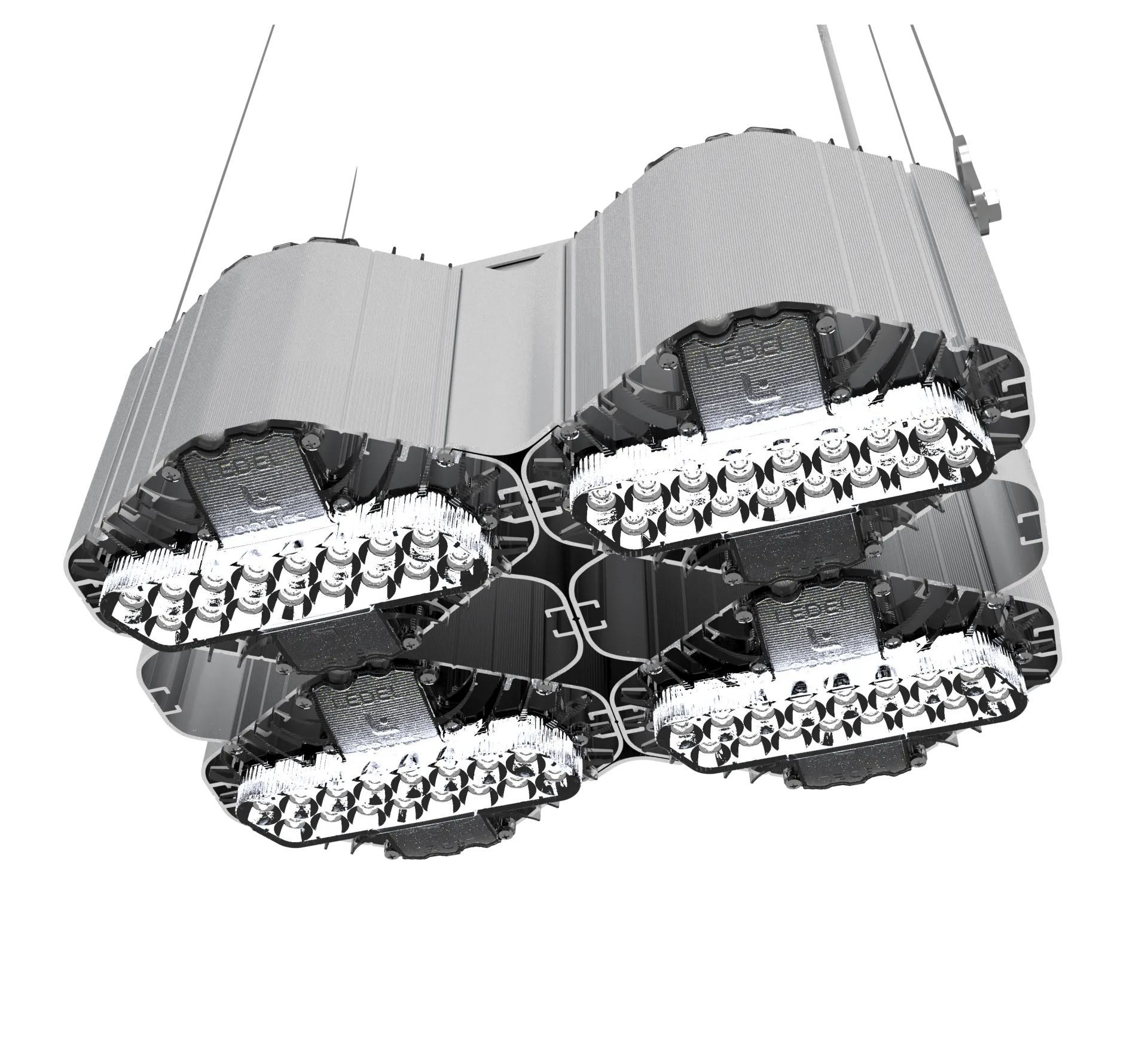 Светильник l-lego ii 220 178вт 23142лм г30 4,0к усеч.корп ip66 LEDEL LII093