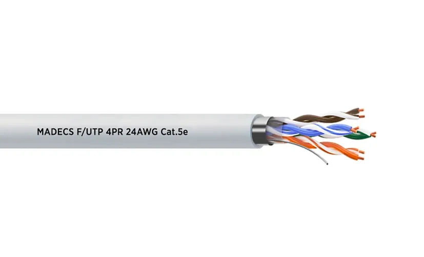 Витая пара F/UTP 4PR 24AWG Cat.5е экранированная(DCM Test Report)