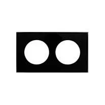 Ecoplast Рамка 2-постовая квадрат из натурального темного стекла Vintage Экопласт 884210-1