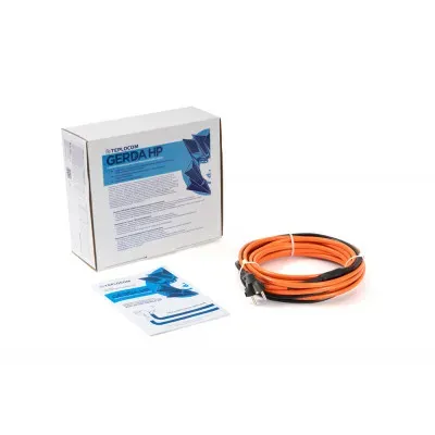 Комплект нагревательного саморегулирующегося кабеля TEPLOCOM GERDA HP-5,0 5м, 85Вт Бастион 2505