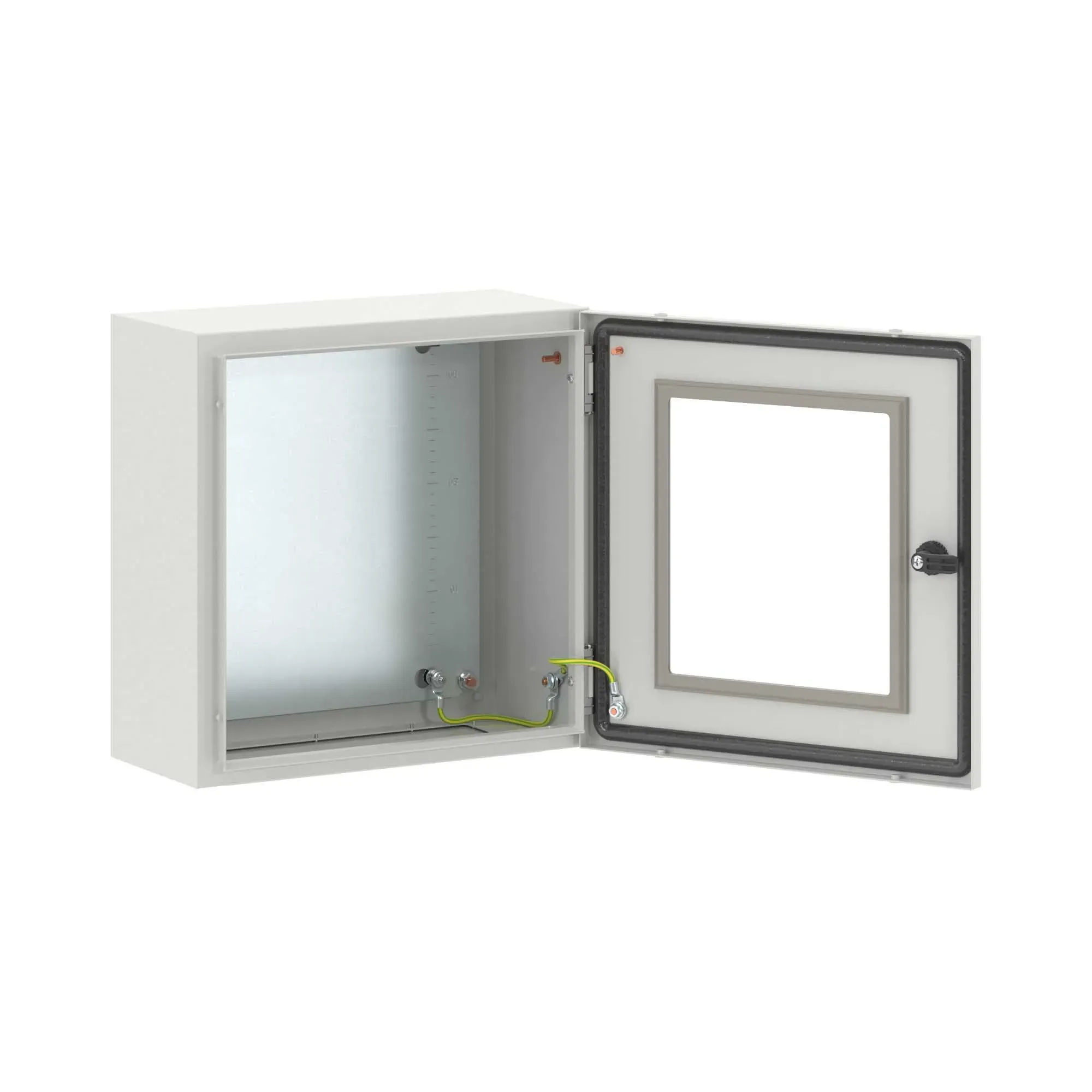 Щит монтажный щмп 400x400x200 мм ste с м/п с прозрачной дверью ДКС R5STEX0442