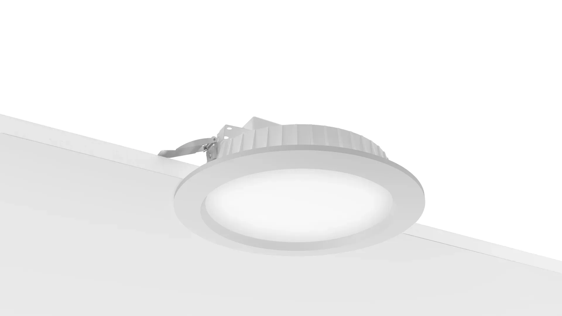 Светильник LED Effect ДАУНЛАЙТ IP40 22Вт 2300лм 5000К IP40 КСС Д встраиваемые, SMD, DALI ЛЕД-Эффект LE-СВО-16-022-1183-40Х+LE0973