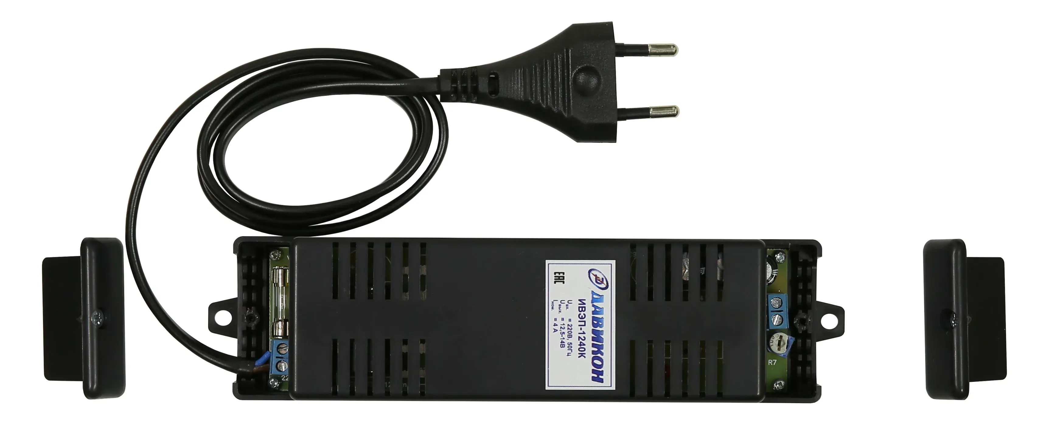 Блок питания импульсный, одноканальный 12В 4А Давикон ИВЭП-1240К