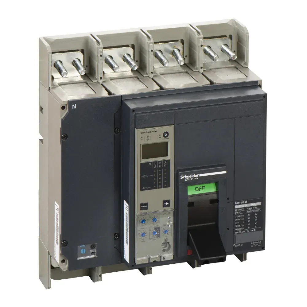 Выключатель NS1250 N 4p + MicroLogic 5.0A в сборе Dekraft 33357