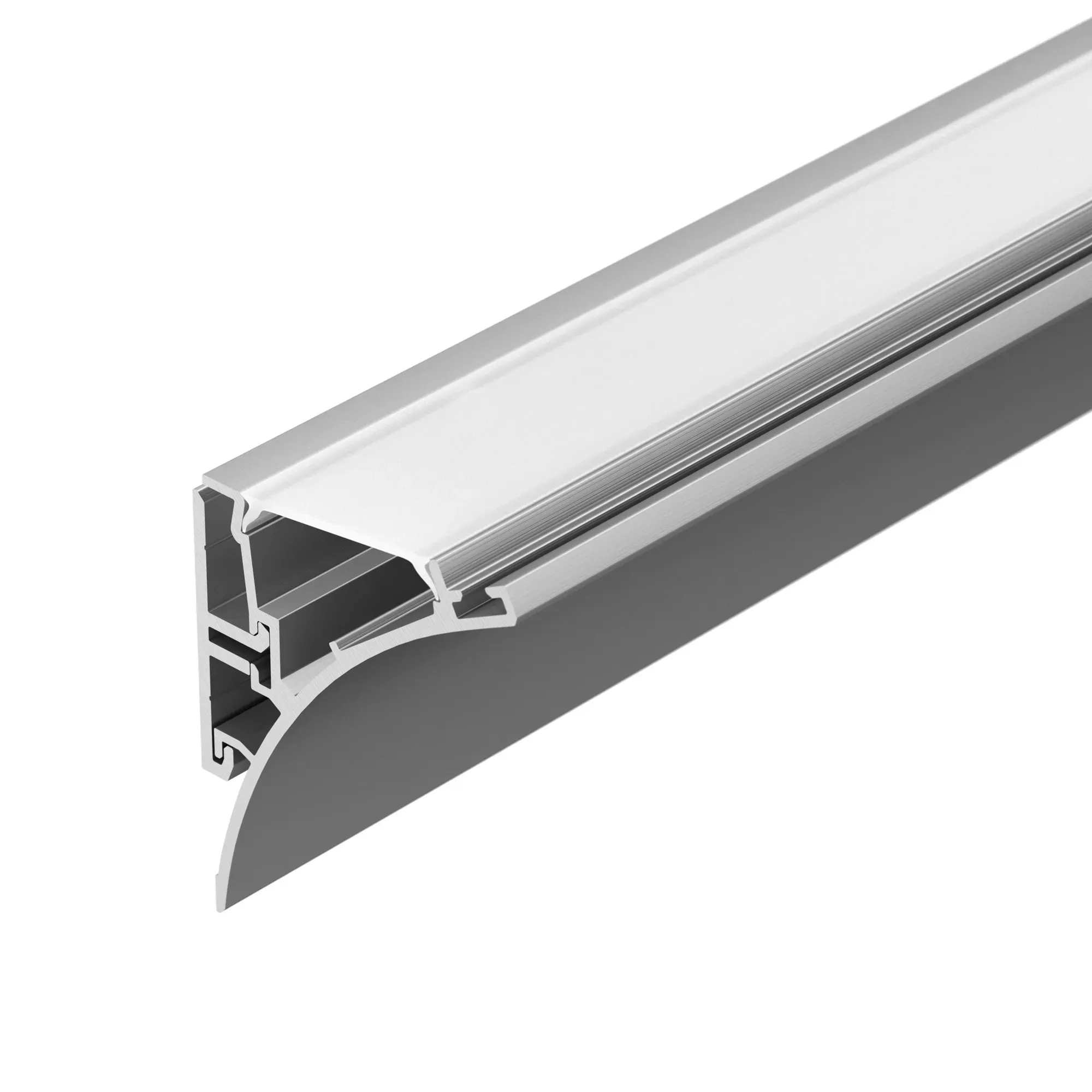 Профиль KARNIZ-R-2000 ANOD (ARL, Алюминий) Arlight 021649