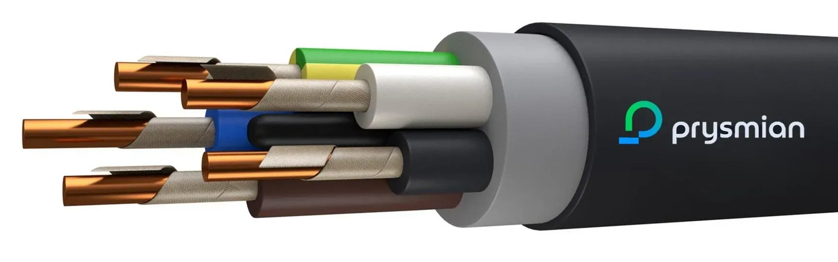 Кабель ВВГнг-FRLS 5х6 РЭК/Prysmian 7239445