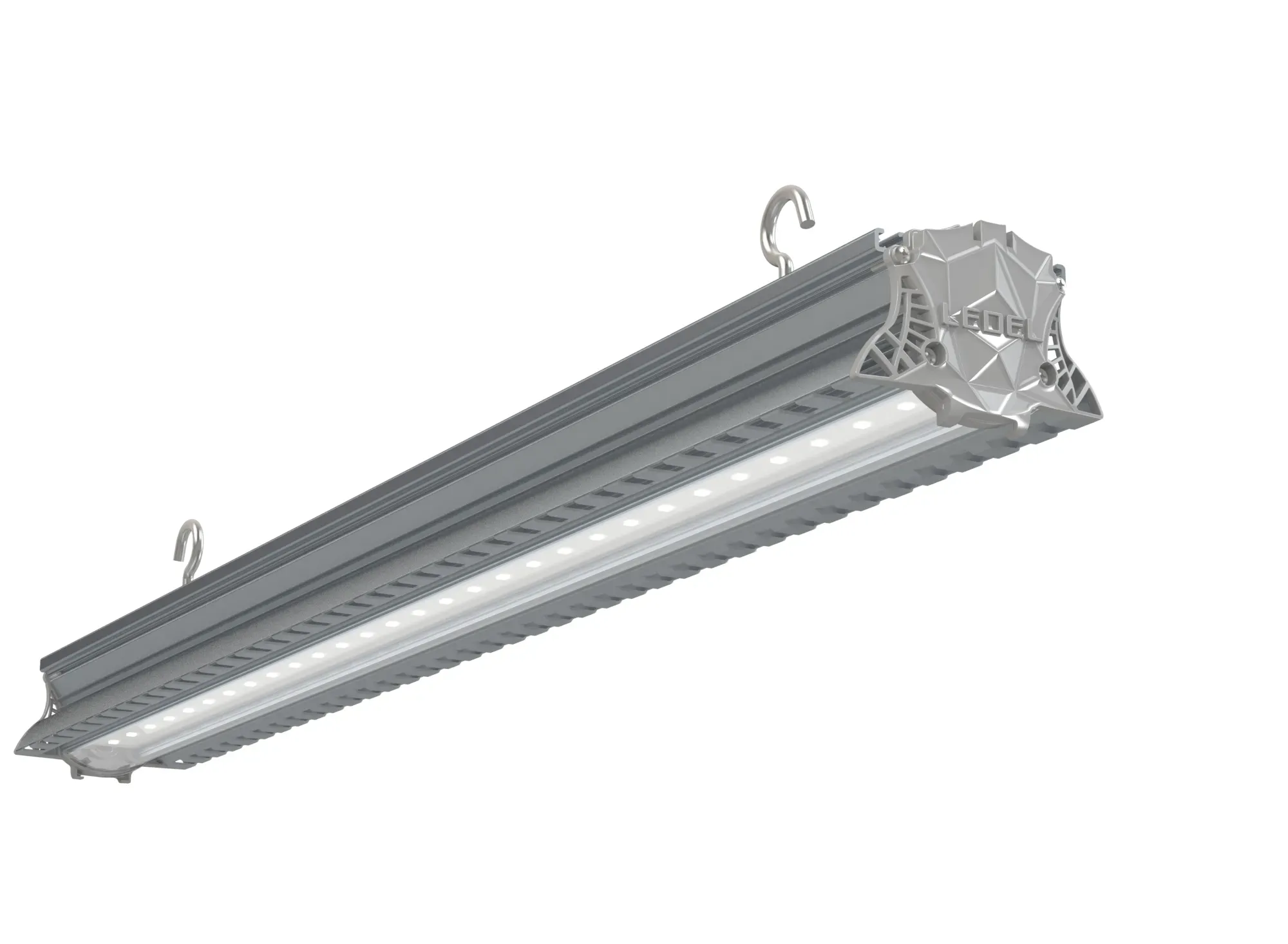 Светильник L-industry 90 Turbine 76Вт 9990лм IP66 Г30 5,0K подвес LEDEL 410032