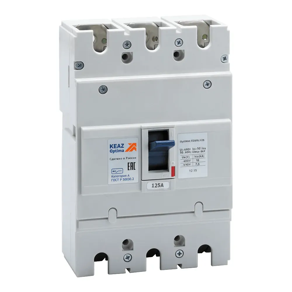 Выключатель автоматический optimat e250l250-ом4-рег КЭАЗ 273919