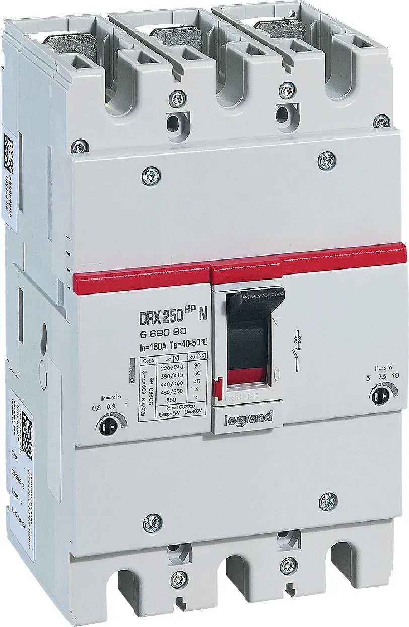 Выключатель автоматический drx 250 hp tm рег 3п 16a 25ка LEGRAND/DACCORD 669000