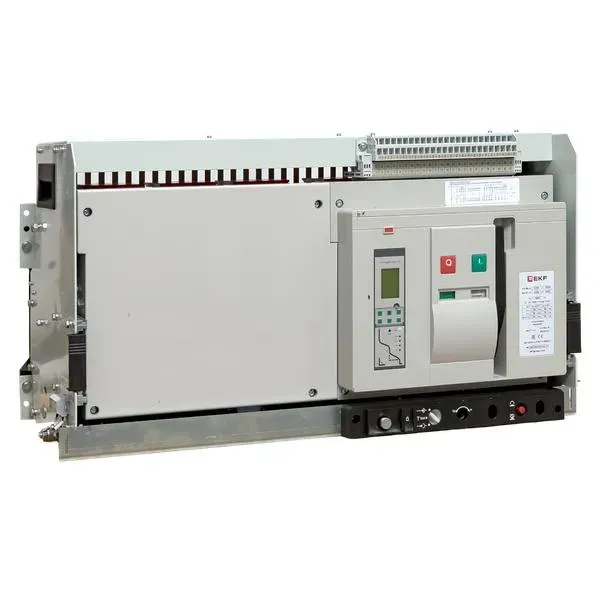 Выключатель автоматический ва-45 6300/6300а 3p 120ка выкатной v2 EKF MCCB45-6300-6300V-V2