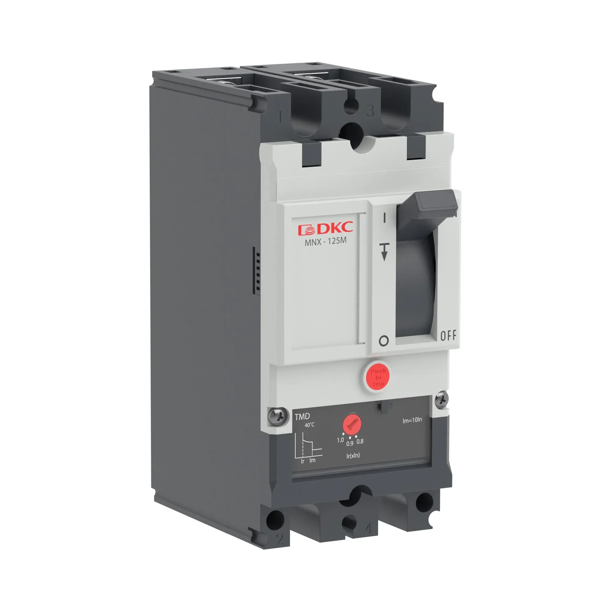 Авт. выкл. yon pro mnx125m 2p 40a 100ka при ac240v расц. tmd ДКС MNX125M2PTMD0040