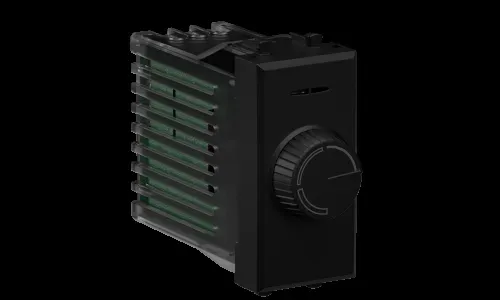 Avanti Диммер поворотный модульный, , Черный матовый, 1 модуль DKC 4412131