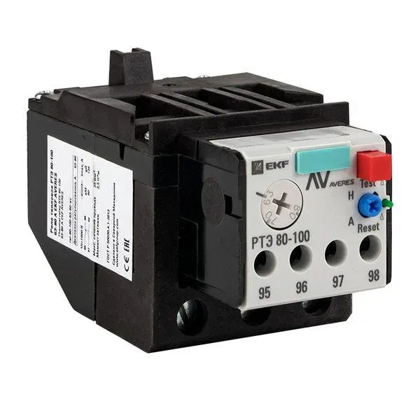 Реле тепловое РТЭ 80-100 63-80А AVERES EKF rel-80-100-63-80-av