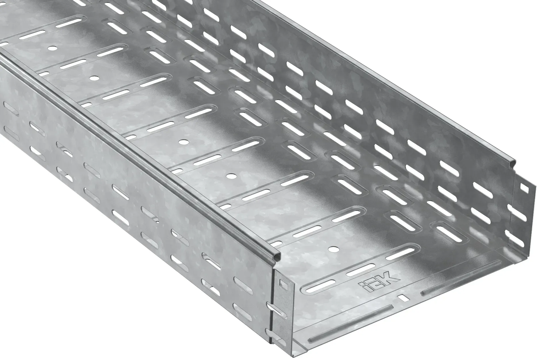 Лоток перфорированный 100х200х3000-1.0 hdz IEK CLP10-100-200-100-3-M-HDZ