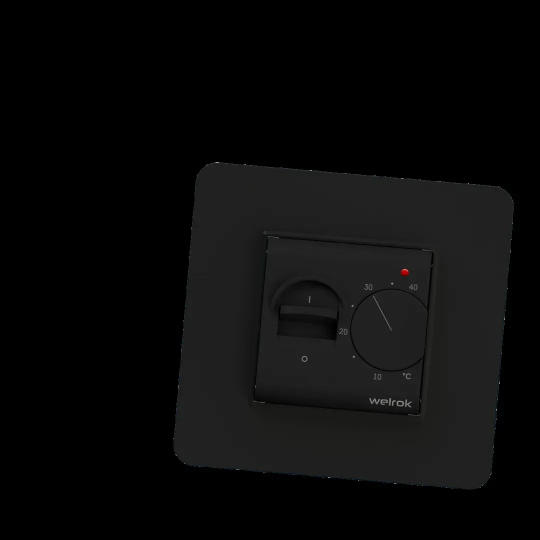 Терморегулятор для теплого пола Welrok mex bk Вэлрок 4660251140670