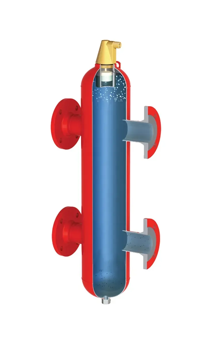 Стрелка гидравлическая DN65 PN10 фланцевая из углеродистой стали ADL 423 044