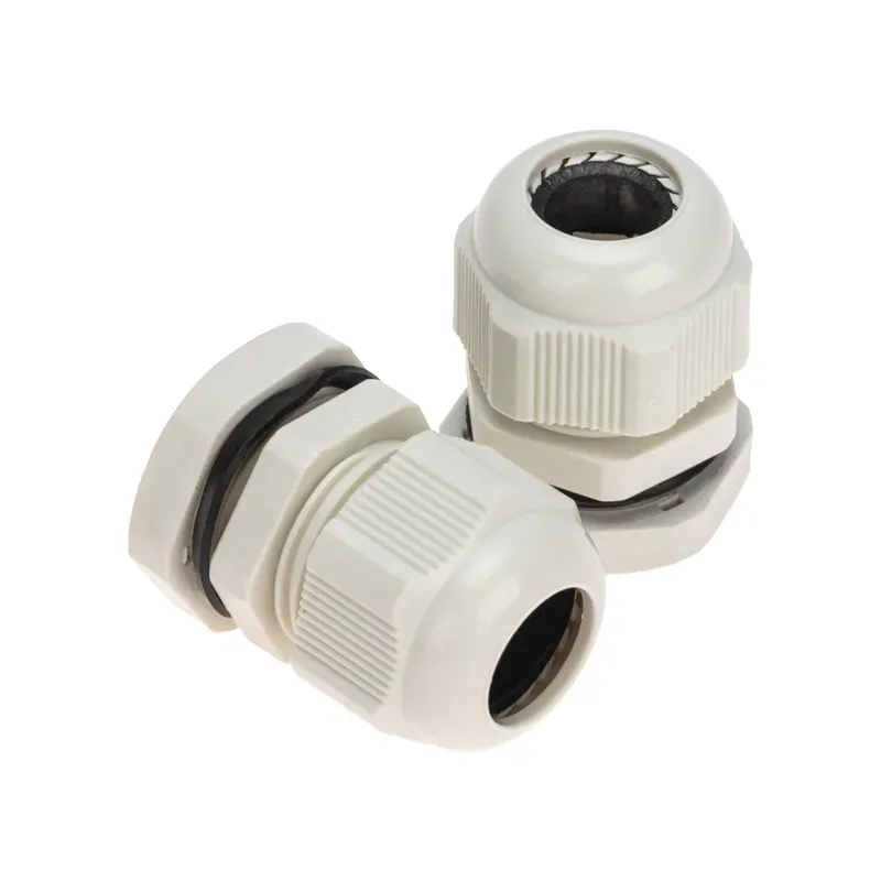 Ввод кабельный PG-16 (10-14 мм) серый, комплект (2 шт/уп) REXANT 07-8016-A2