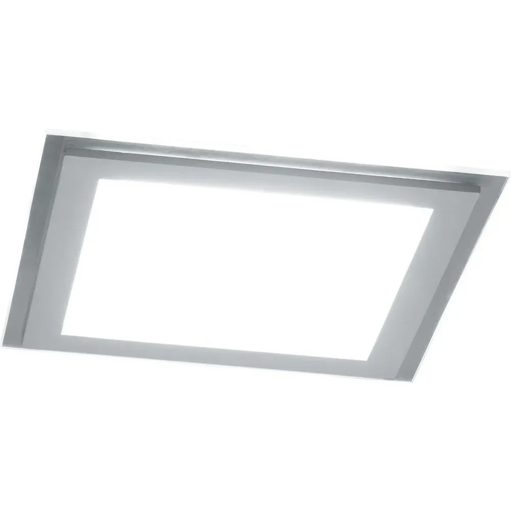 Светильник светодиодный ДВО-6w 4000K 480Лм квадратный со стеклом белый FERON 27853