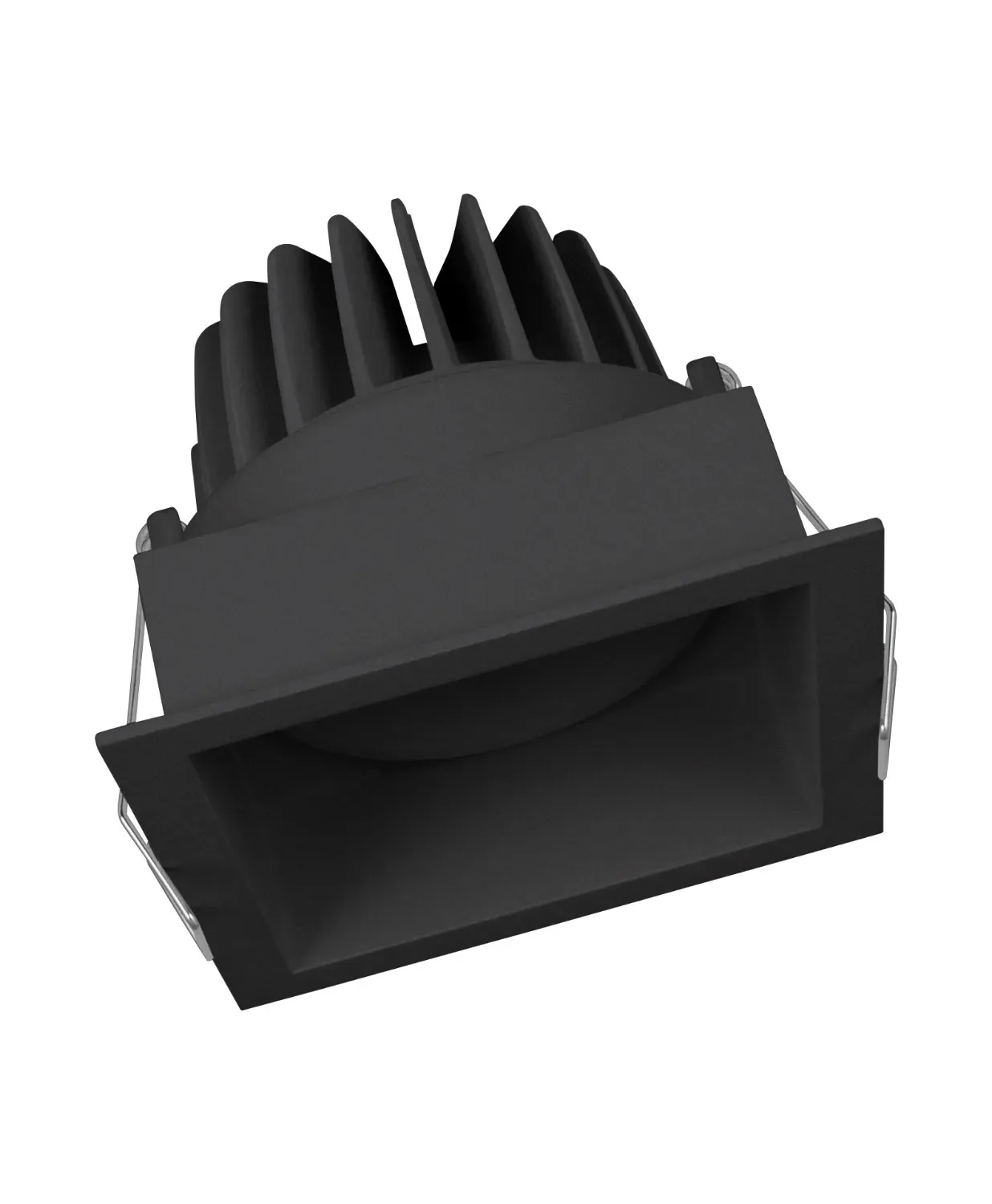 Светильник светодиодный ДВО-8Вт 3000K 650Лм IP20 черный квадрат LEDVANCE 4058075114067