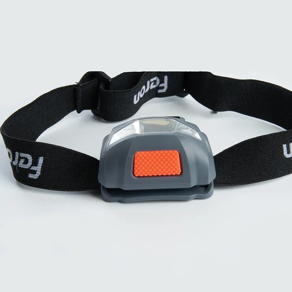 Фонарь светодиодный налобный аккумуляторный 3w 1COB USB IP44 пластик