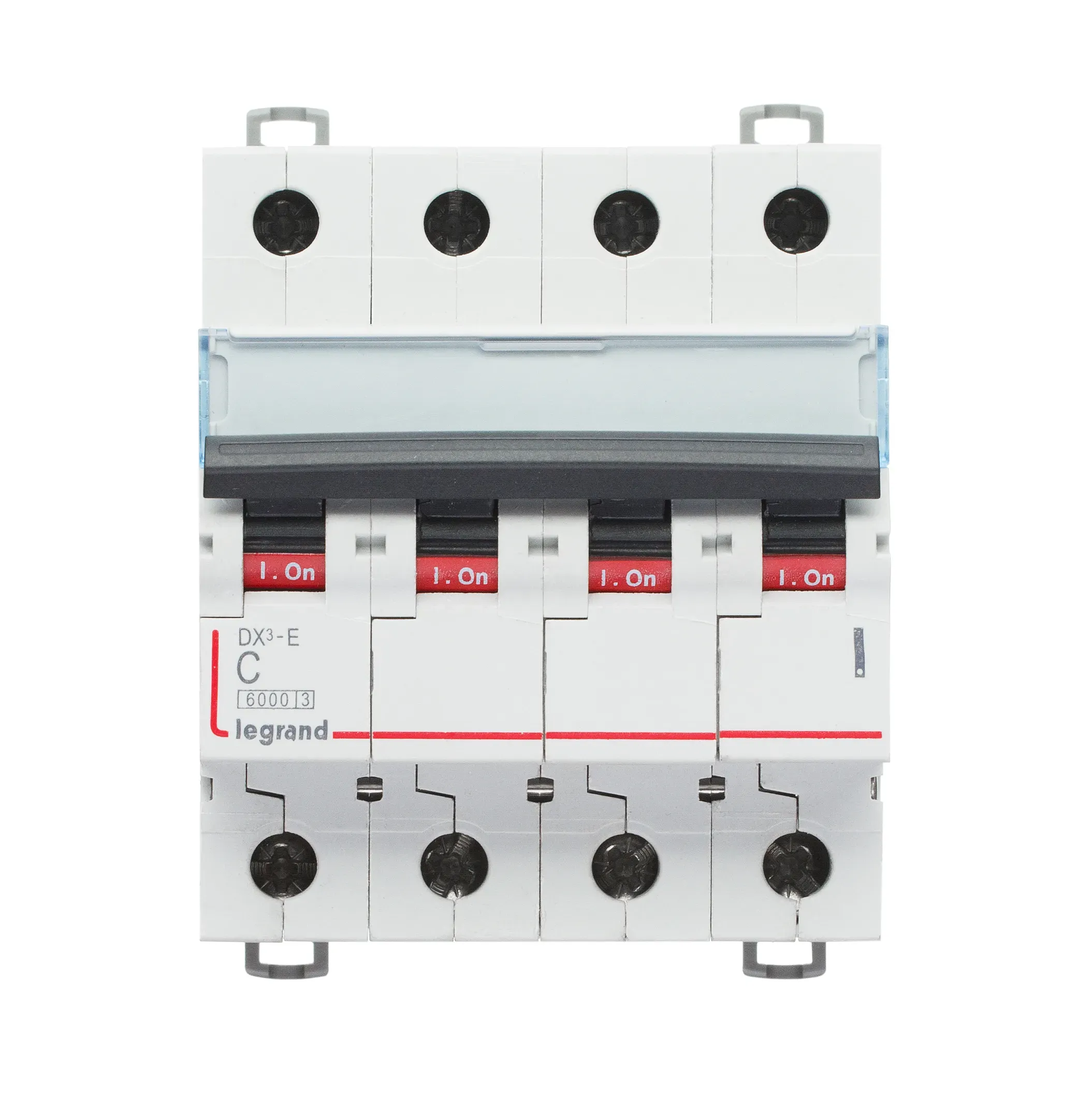 Выключатель автоматический четырехполюсный 40А C DX3-E 6kA/6kА