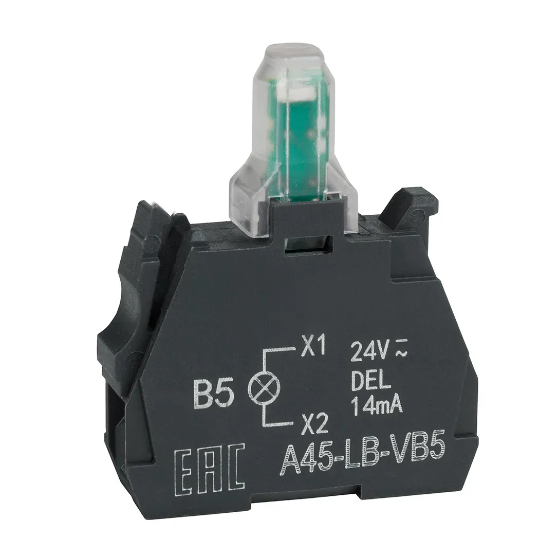 Блок световой OptiSignal D22 A45-LB-VB5 желтый 24VACDC ZBVB5 КЭАЗ Optima (от-ка) 332204