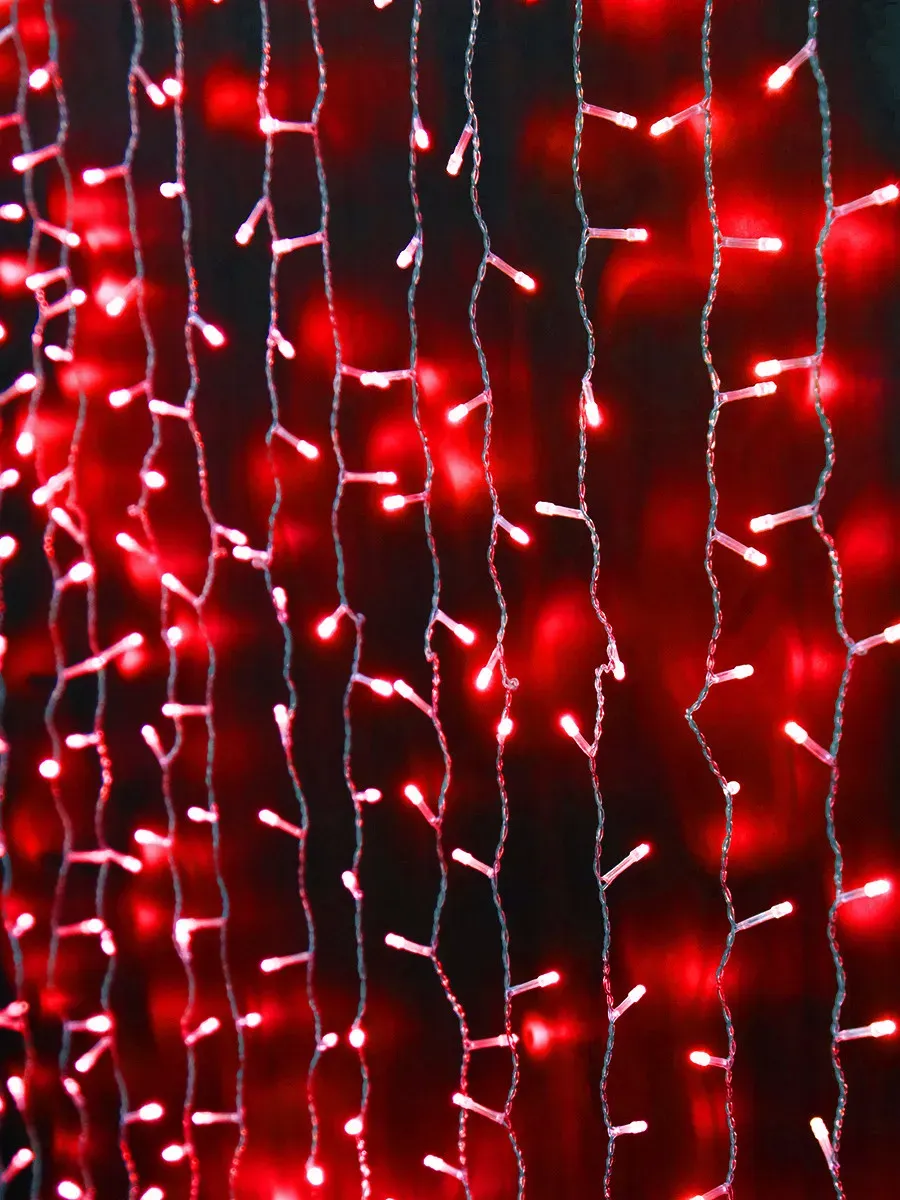 Электрогирлянда Занавес LDCL544-R-E внутренняя 150x220 544L LED JazzWay 4690601035585