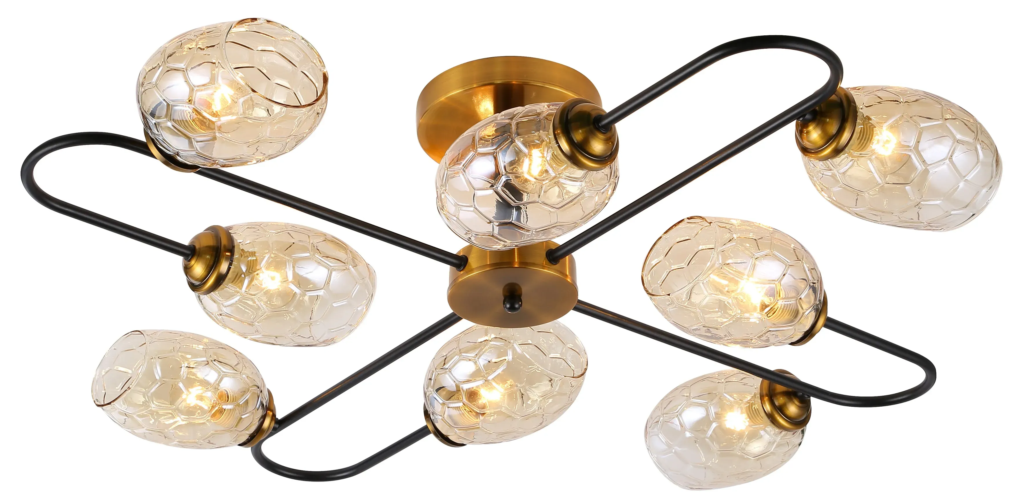 Люстра Moonless 3126-308 8 х Е14 40 Вт модерн Rivoli Б0054857