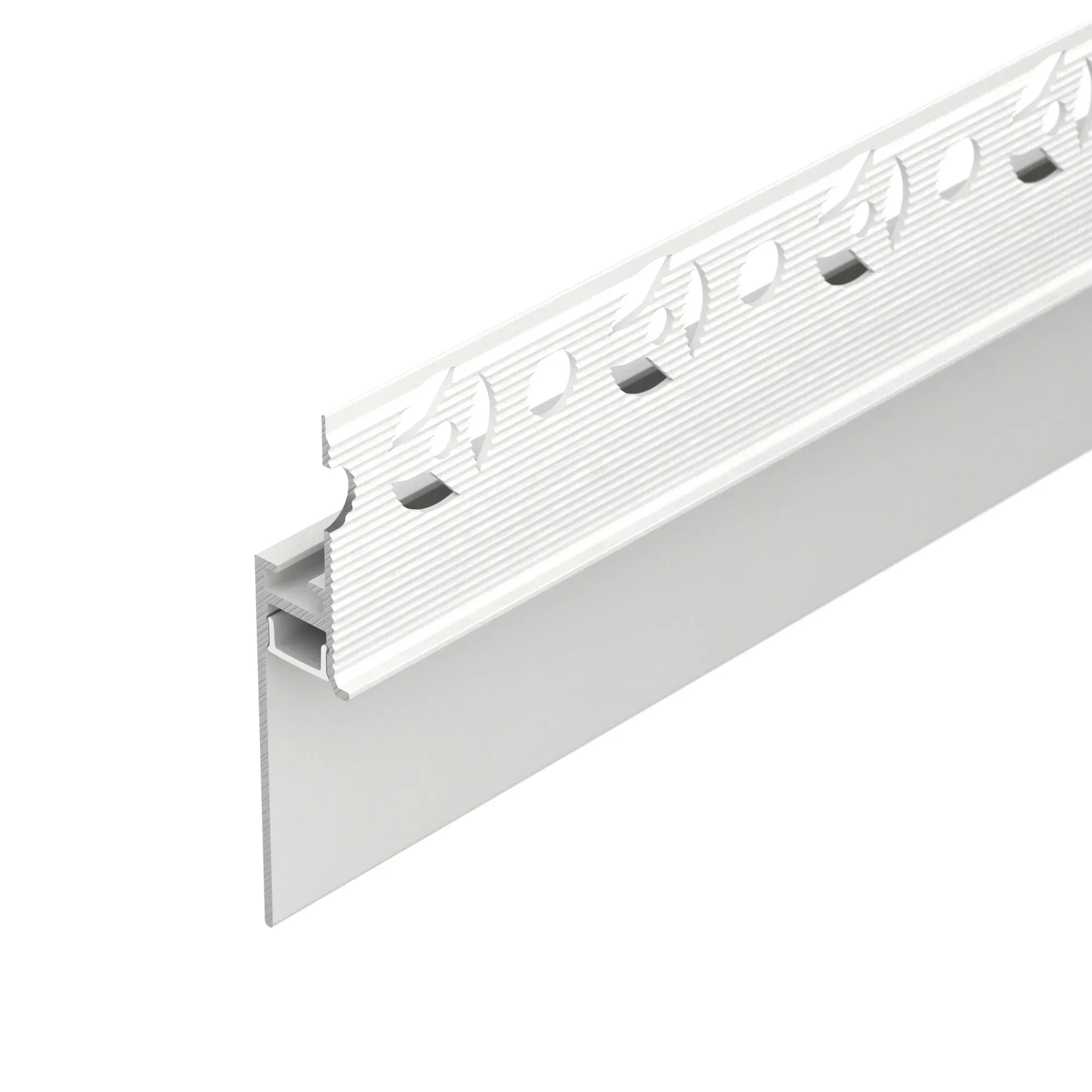 Профиль PLINTUS-FANTOM-H35-2000 WHITE (Алюминий) Arlight 043666