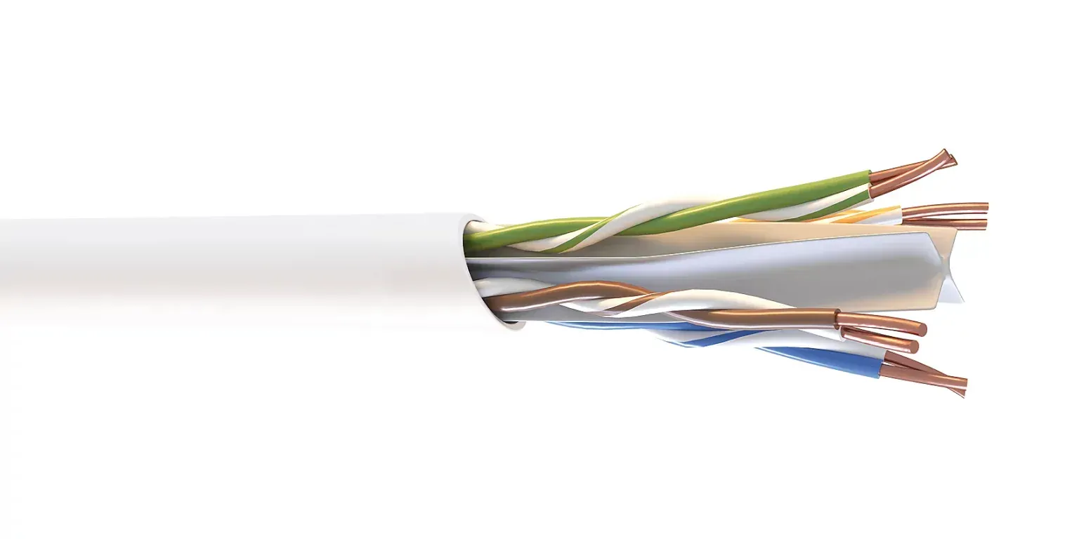 Кабель СегментЛАН U/UTP Cat6 PVCLSнг(А)-LSLTx 4х2х0.57