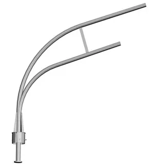 Кронштейны к опорам для уличного освещения