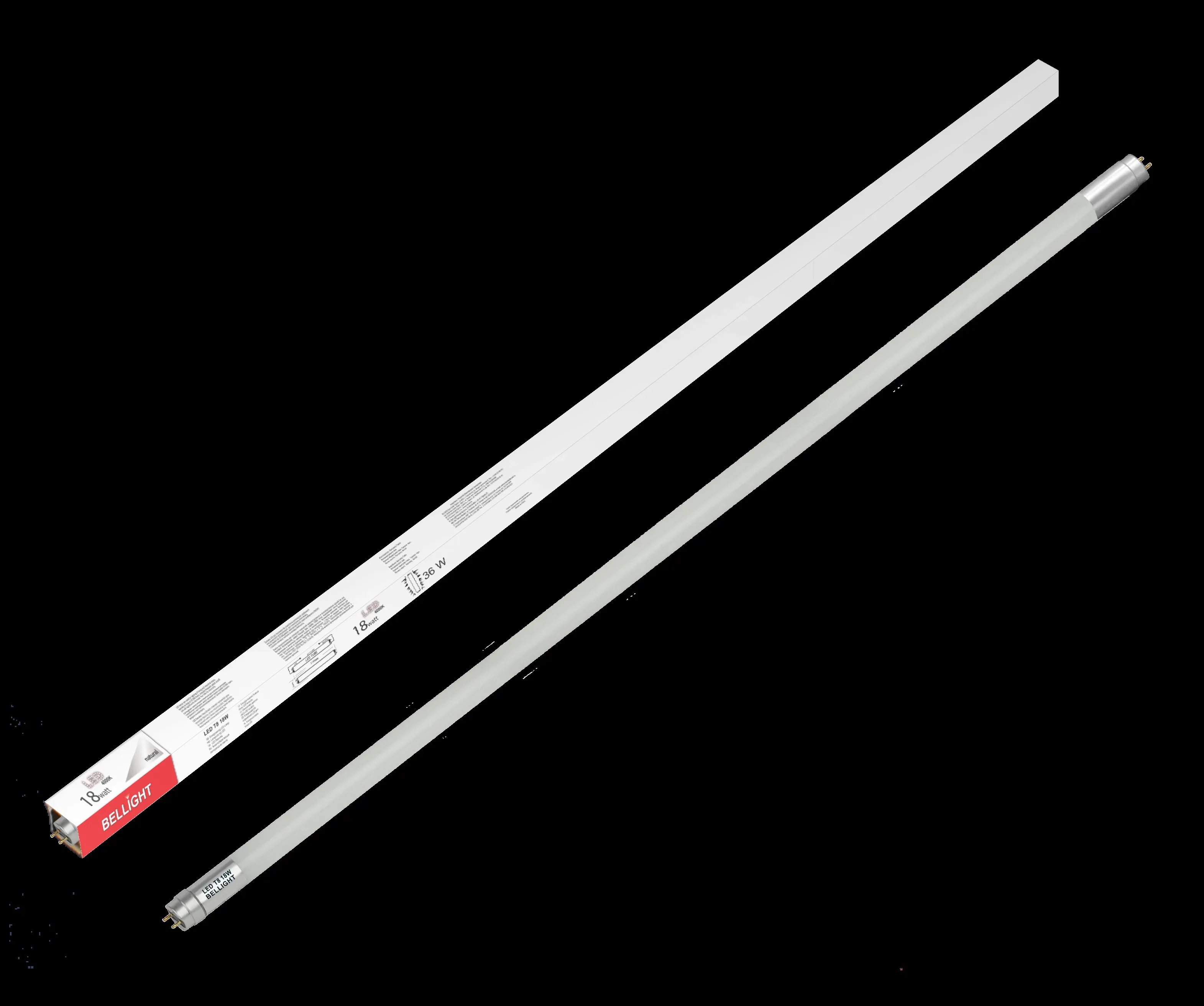 Лампа Светодиодная LED T8 18W 1200ММ 4000 К BELLIGHT 86853417