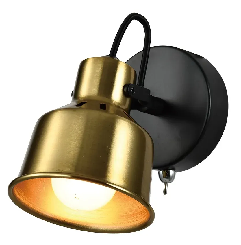 Светильник настенно-потолочный спот Lenore 7060-701 х Е14 40 Вт поворотный с выключателем Rivoli Б0055019