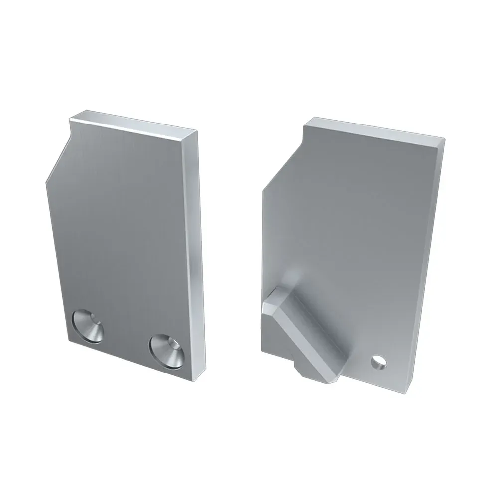 Заглушка для ALM-GLASS-10 правая глухая (ARL, Металл) Arlight 026735