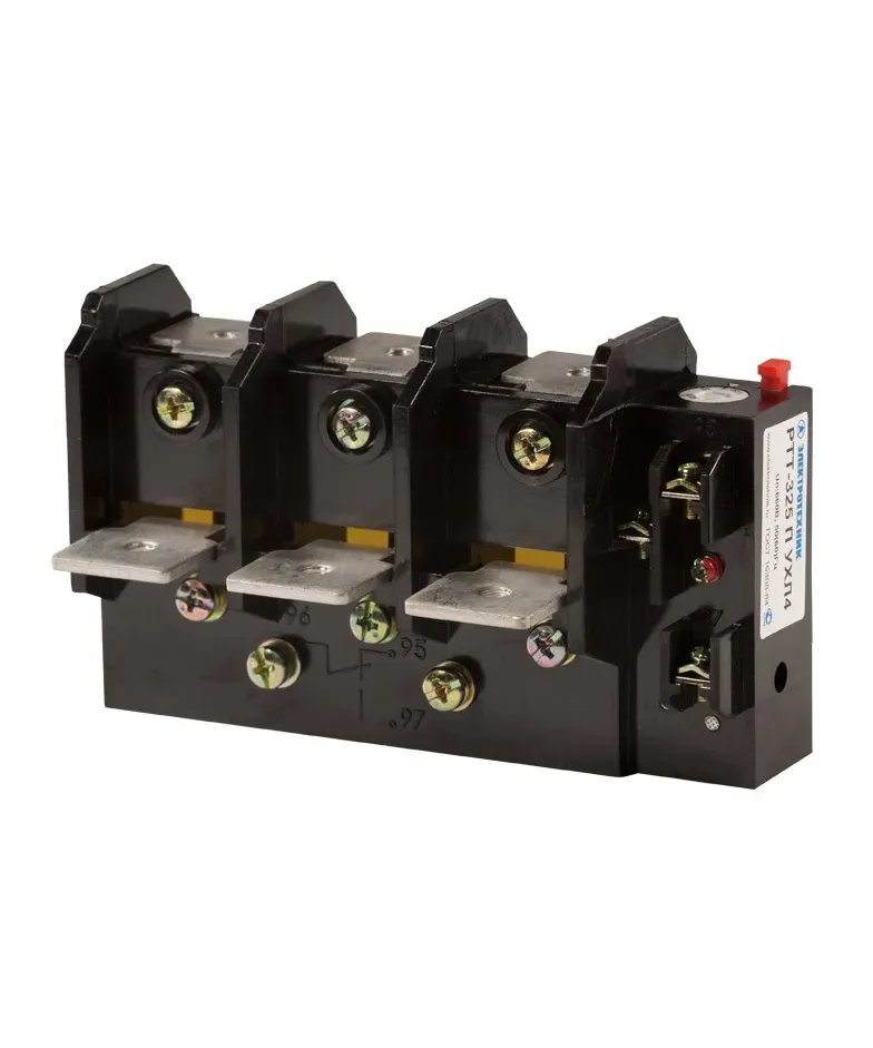 РТТ-425 П УХЛ4, 63А, 53,5 - 72,3А, 660В/50Гц, 1з+1р, ручной возврат, IP00, реле электротепловое токовое  (ЭТ) Электротехник ET529226