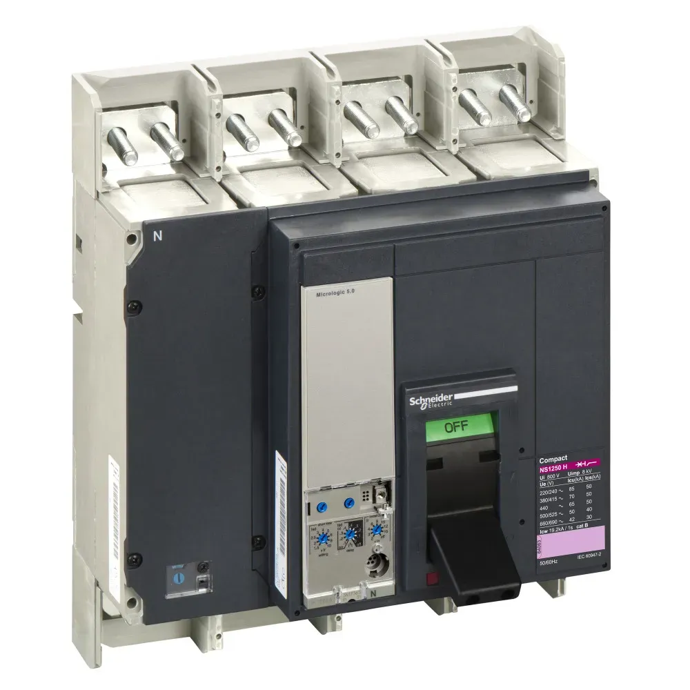 Выключатель NS1250 H 4p + MicroLogic 5.0 в сборе Dekraft 33567