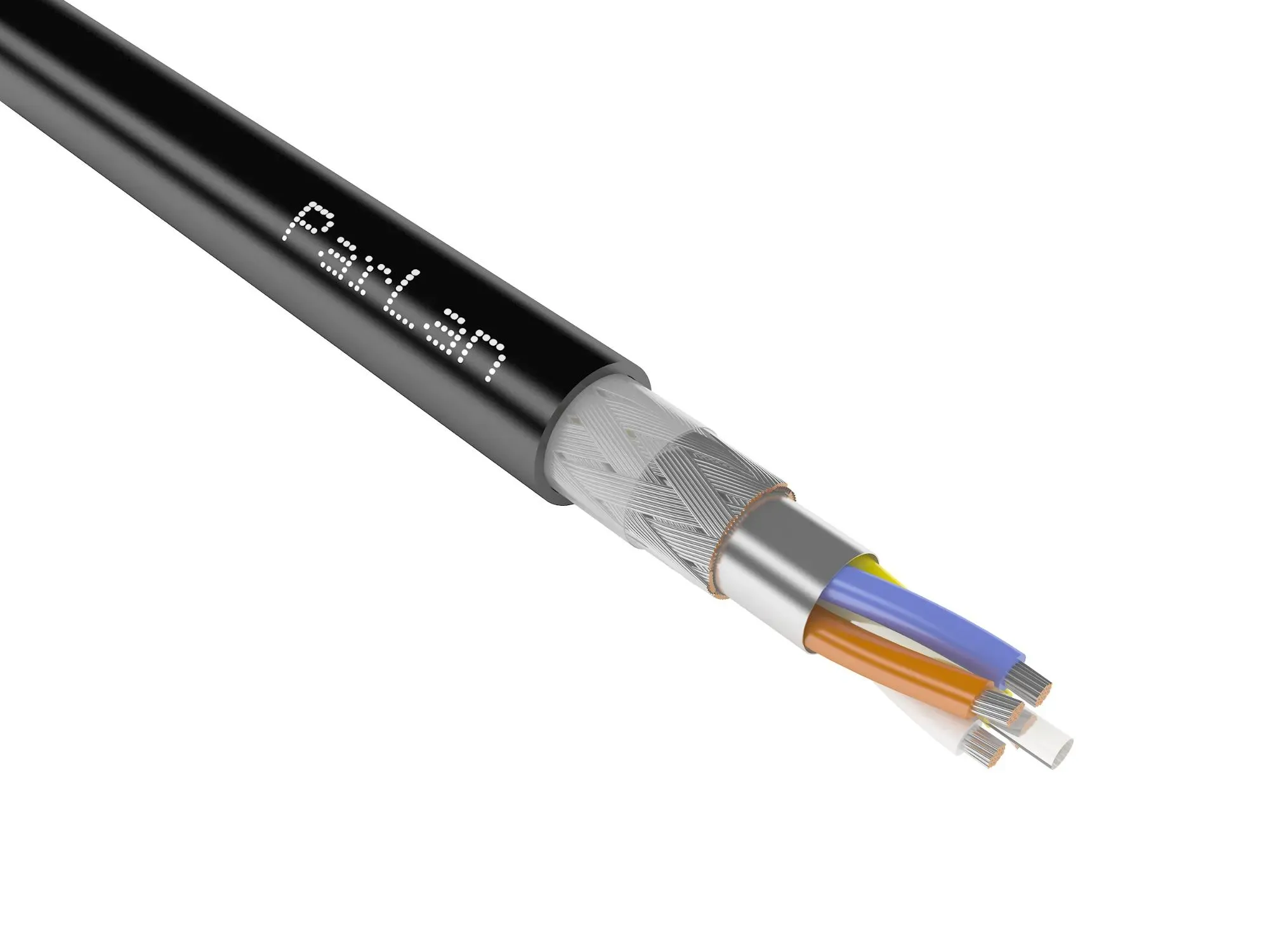 Кабель (провод) ParLan Patch SF/UTQ Cat5e ZH Мнг(А)-HF 1х4х0,78