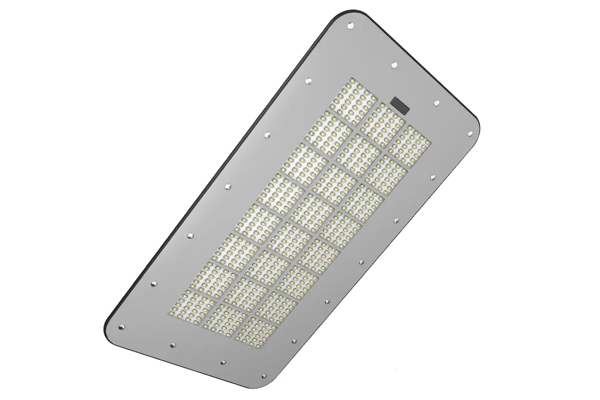 Светильник LED KEDR 2.0 (СКУ) 270Вт 43200Лм 5,0К КСС Д прозрачный рассеиватель IP67 консольный ЛЕД-Эффект LE-СКУ-32-270-1674-67Х