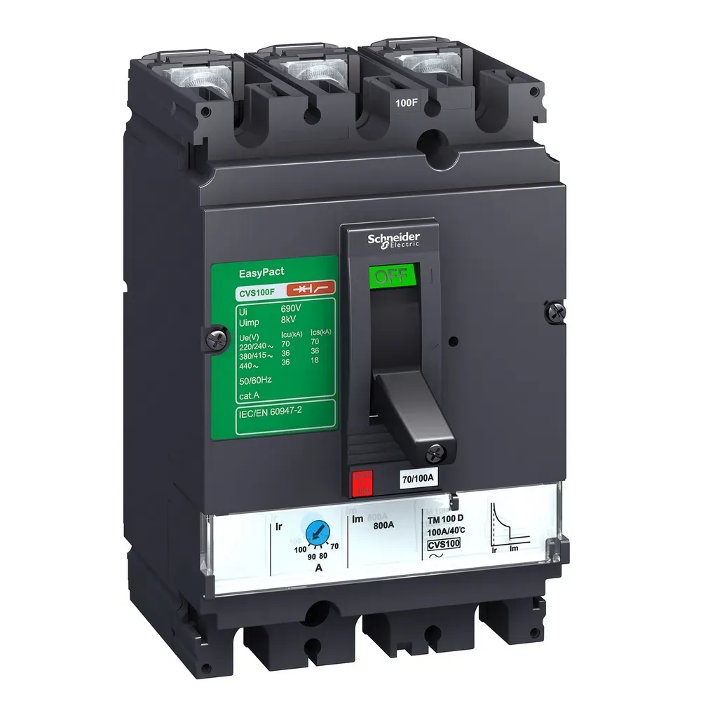 Выключатель автоматический трехполюсной MA220 25kA EasyPact CVS 250B Dekraft lv525436