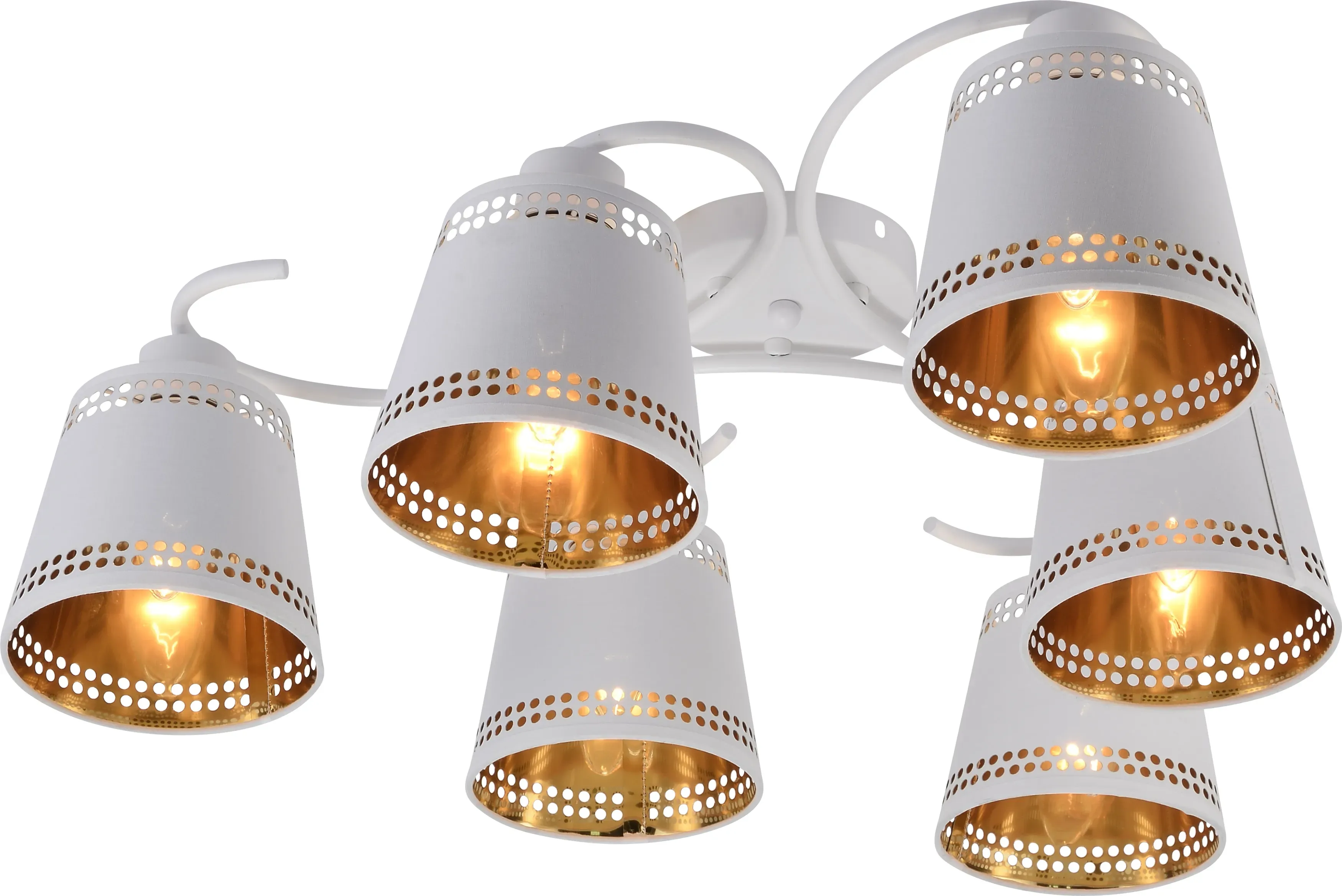 Люстра Yvonne 9166-306 6 х Е14 40 Вт модерн Rivoli (Б0059980) Rivoli Б0059980