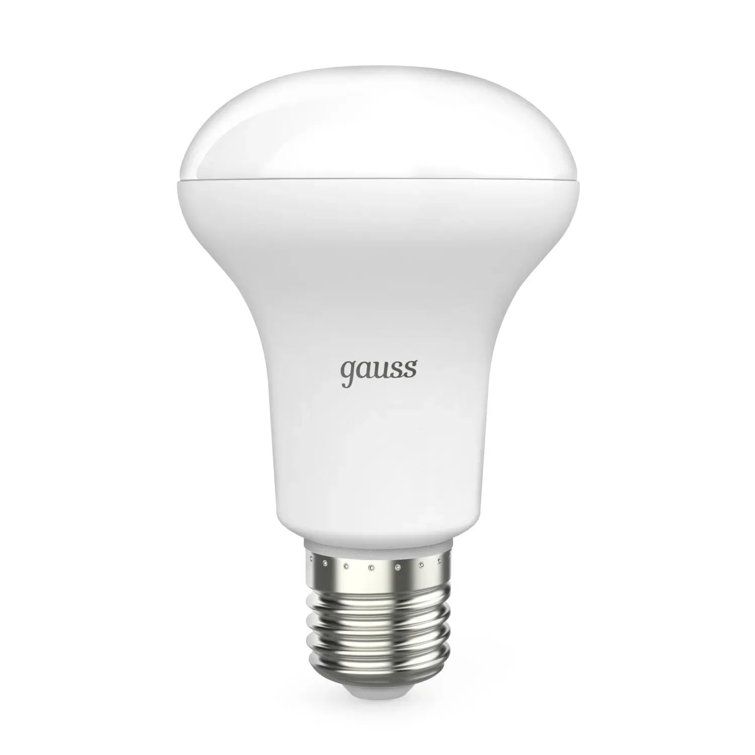 Лампа светодиодная led 9 вт 660 лм 3000к ac150-265в e27 грибок r63 теплая  black gauss GAUSS 106002109
