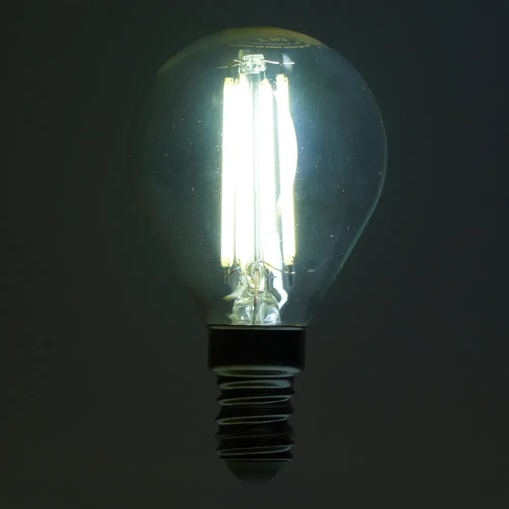 Лампа светодиодная LED 6вт Е14 дневной шар FILAMENT Feron.PRO