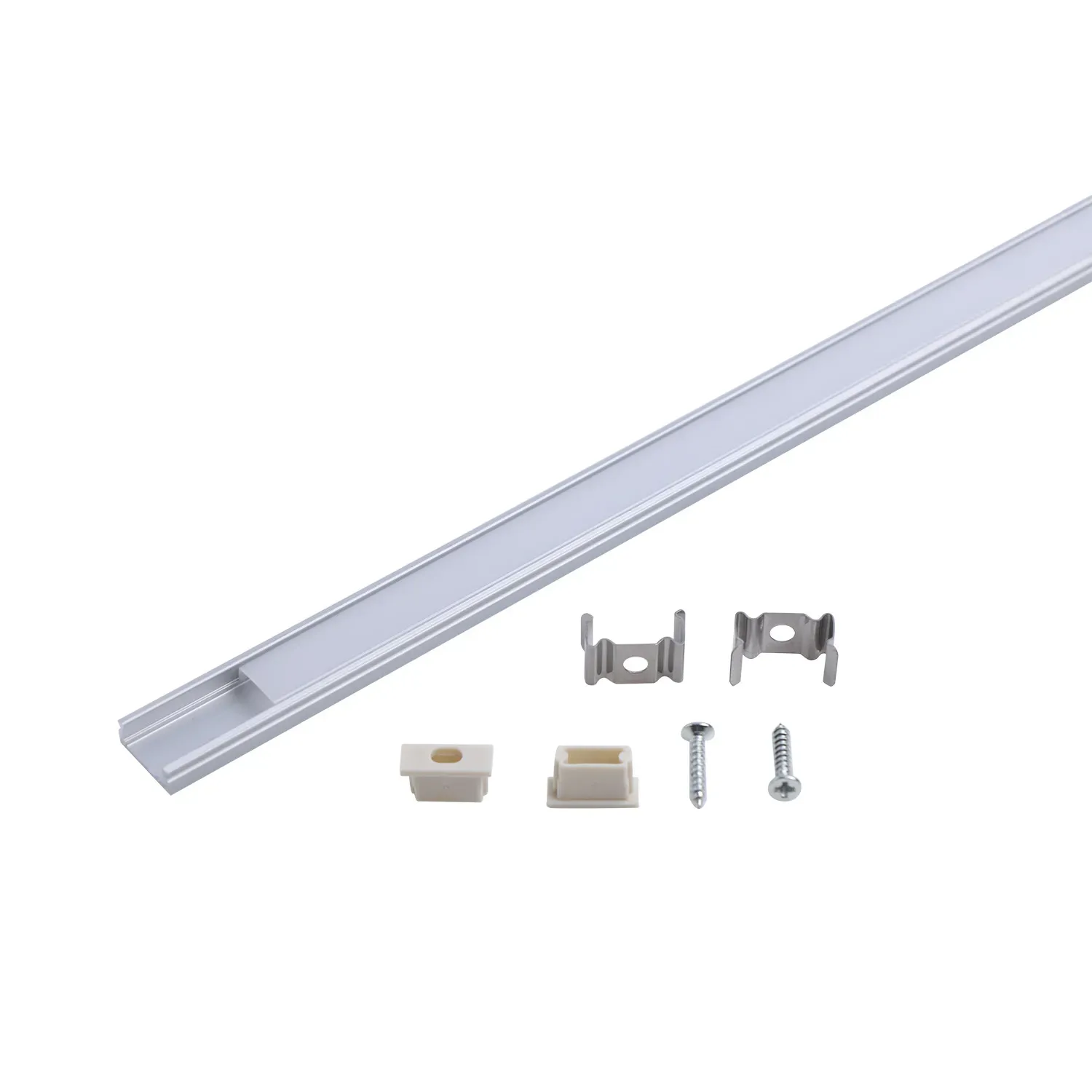 Профиль для ленты LED прямой 1 м Gauss BT410