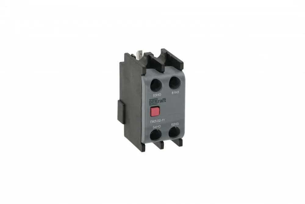 Приставка контактная лицевой установки 2НО ПКЛ-02 SE (Dekraft) 22171DEK
