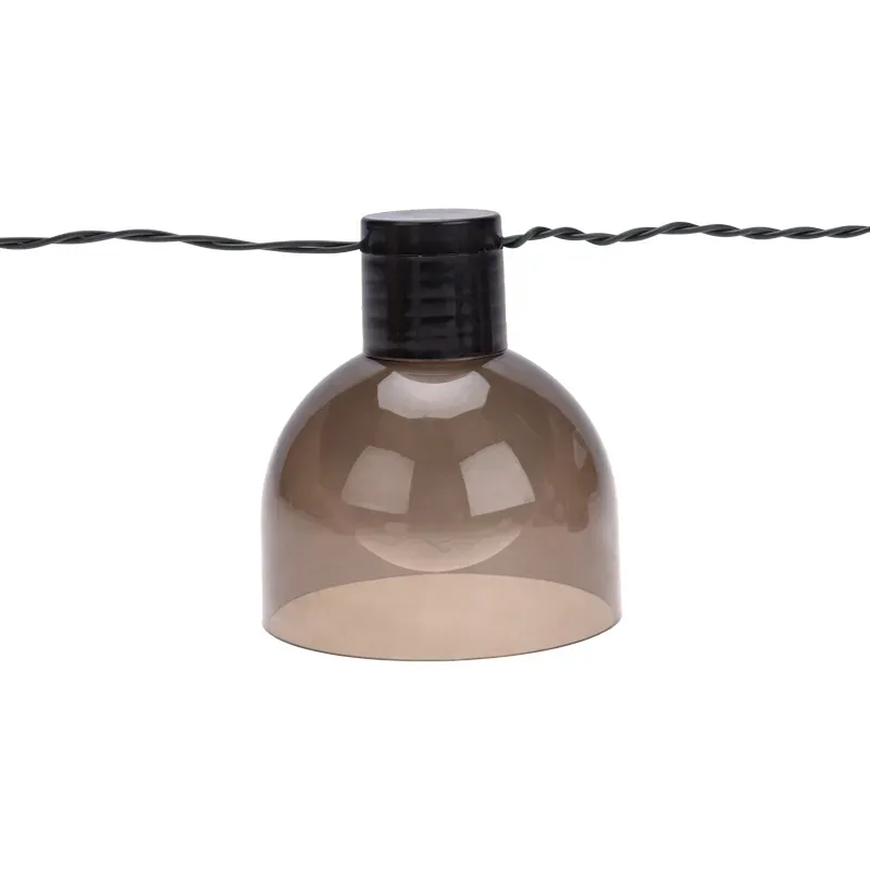 Гирлянда садовая Эбби, 335 см, 3000К, встроенный аккумулятор, солнечная панель, коллекция Лондон REXANT 602-2419