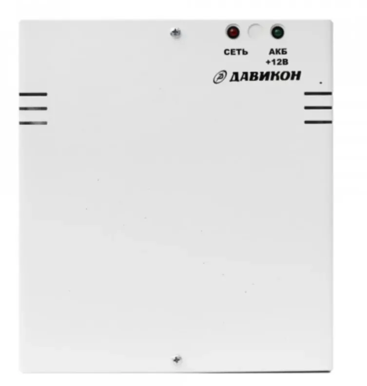 Источник вторичного электропитания резервированный 12В 3А Давикон ИВЭПР-1230А-VF4