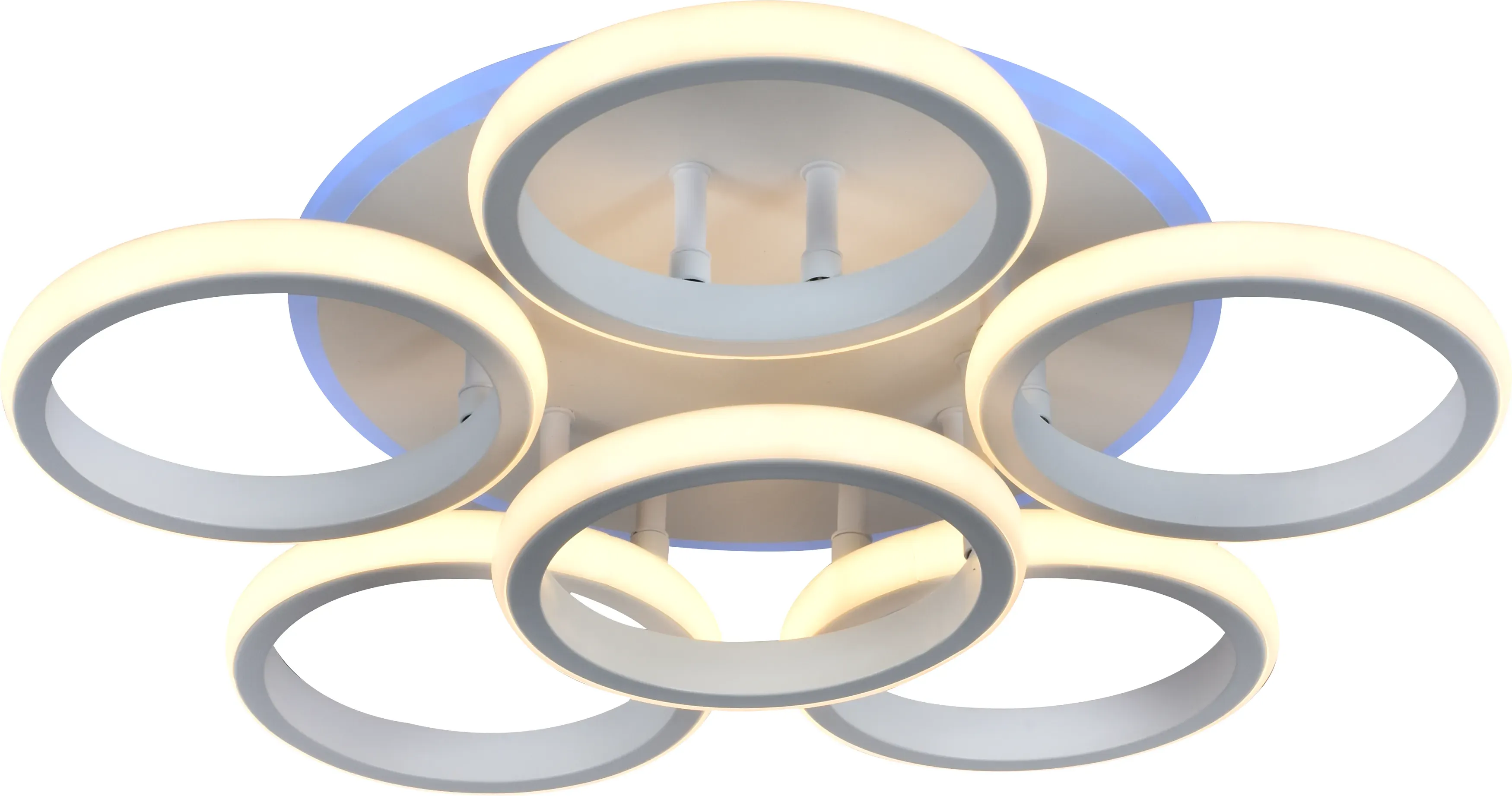 Светильник потолочный Kresenz 6057-106 светодиодный с пультом 70 Вт + 8 Вт 4000К - 6000К LED модерн Rivoli Б0052402