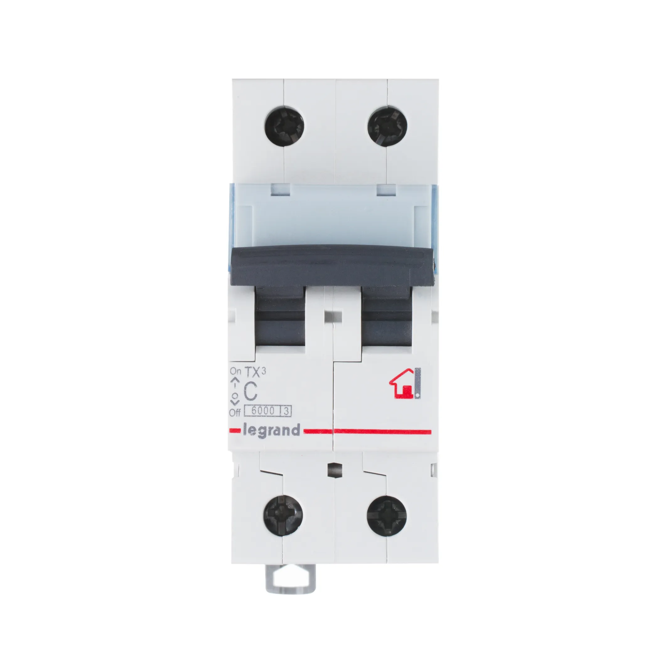 Выключатель автоматический двухполюсный 16а c tx3 6ка LEGRAND/DACCORD 404042