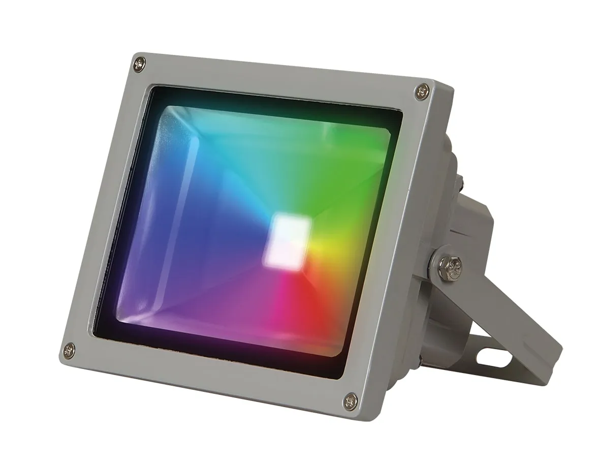 Светильник светодиодный до-20вт pfl-20w/rgb-rc/gr JAZZWAY 1005908